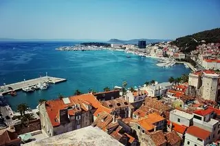 rooftops split croatia