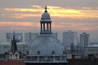 zagreb skyline croatia