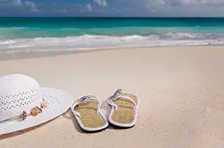 Relaxing on the beach in the knowledge that your car is protected with excess insurance