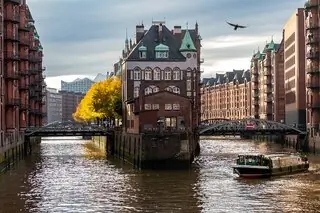 speicherstadt, hamburg, germany