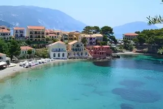 bay in kefalonia