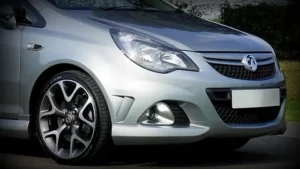 silver car showing wheel, tyre and glass that can be covered with car hire excess insurance